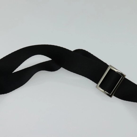 BURBERRY Nova Check Blue Label Shoulder Bag Nylon Beige Silver Auth - Picture 6 of 16